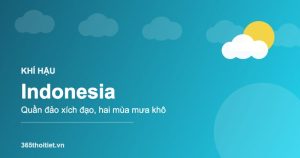 Khí hậu Indonesia - đặc điểm và thời tiết từng mùa