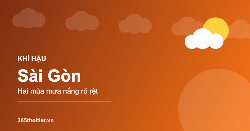 Khí hậu Sài Gòn - đặc điểm và thời tiết từng mùa